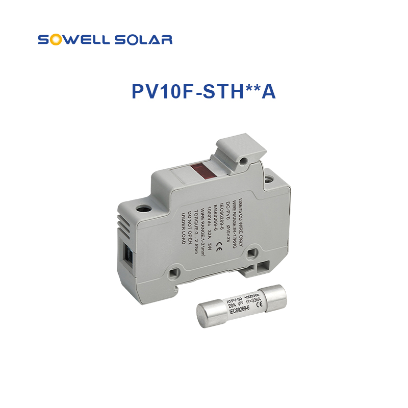 PV STRING FUSE HOLDER WITH FUSE  1000VDC